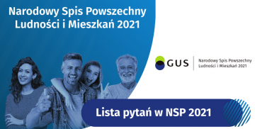 Logotyp Głównego Urzędu Statystycznego, Narodowy Spis Powszechny 2021 Ludności i Mieszkań 2021, Lista pytań w NSP 2021, ludzie