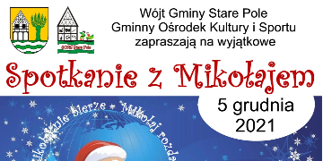 Plakat zapraszający na Spotkanie z Mikołajem