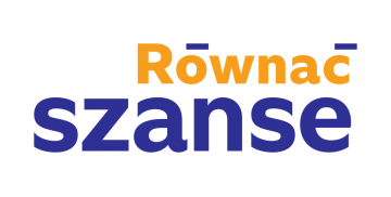 Logotyp programu "Równać Szanse"