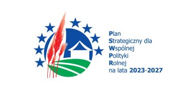 Logotyp Planu Strategicznego dla Wspólnej Polityki Rolnej na lata 2023-2027