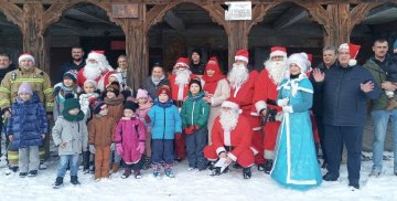 Spotkanie z Mikołajem w Kleciu