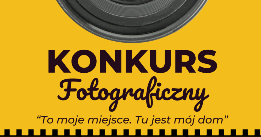 Plakat informujący o konkursie fotograficznym