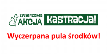 Wyczerpana pula środków